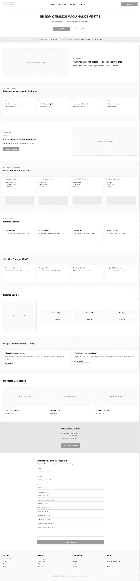 Second version wireframe, refined layout